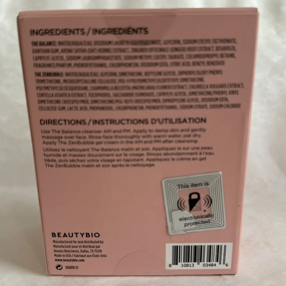 BEAUTYBIO MINI CLEANSE & ZEN SET Balance pH Balancing Cleanser/ZenBubble Cream